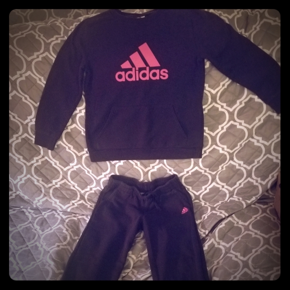 Adidas Youth -M- joggers suit